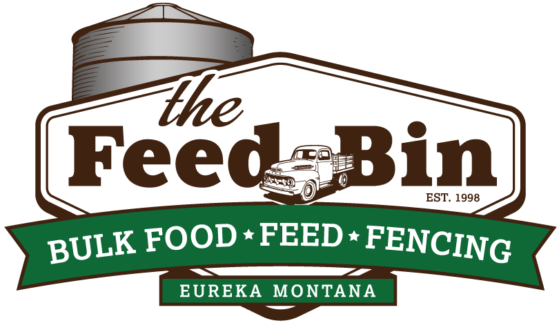 official logo of the Feed Bin, Eureka Montana
